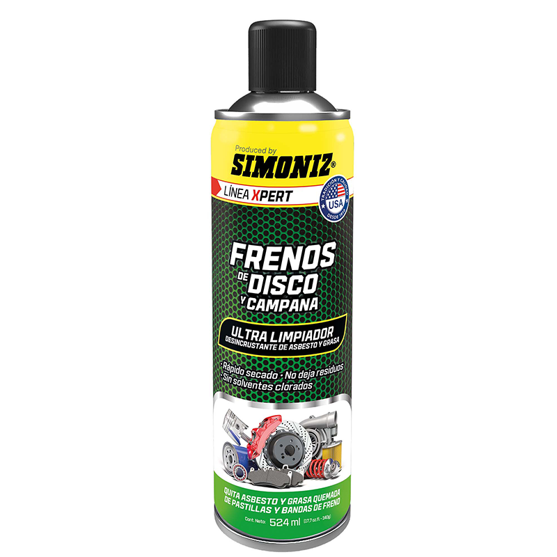 Ultra Limpiador Simoniz Xpert Frenos Disco Y Campana 524Ml Ultra Limpiador Simoniz Xpert Frenos Disco Y Campana 524Ml - ultra limpiador frenos - Simoniz