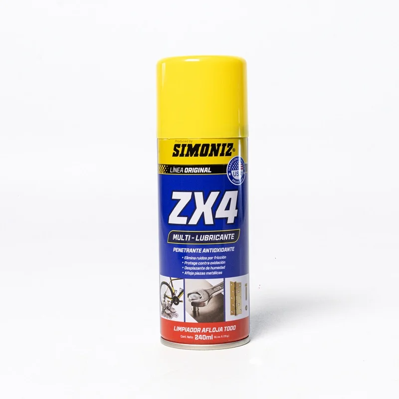 103383-1-5201_Lubricante_ZX4_240ML-1.webp MULTI LUBRICANTE ZX4 AFLOJA TODO PENETRANTE ANTIOXIDANTE 240 ML SIMONIZ - Imagen 1