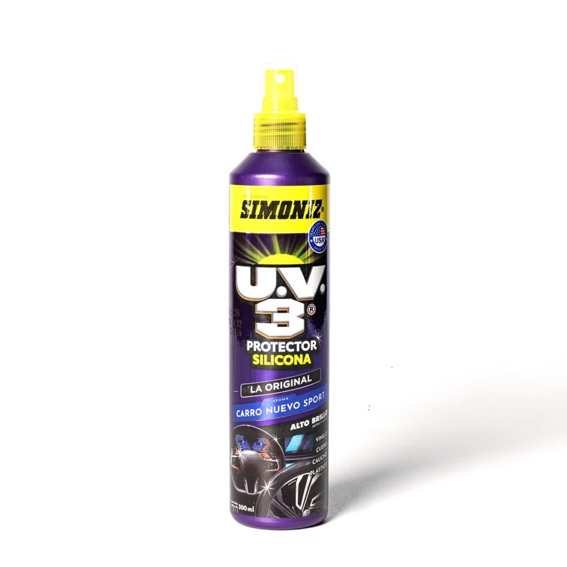 203938-1-PROTECUV3_300ML_Car_Nuevo_Sport-1.webp Silicona Protector Uv3 Simoniz Carro Nuevo Sport 300ml Morado - Imagen 1